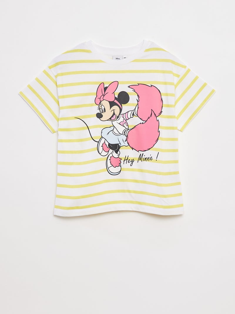 T-shirt stampata 'Minnie' Giallo - Kiabi