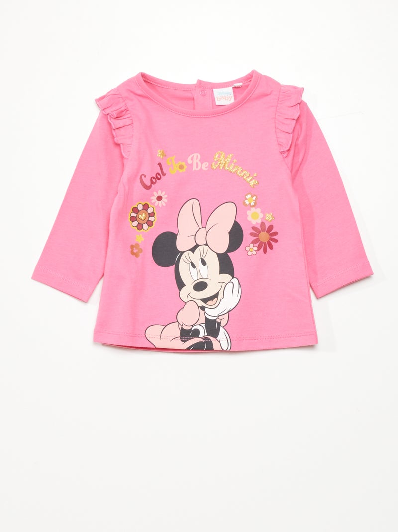 T-shirt stampata 'Minnie' ROSA - Kiabi