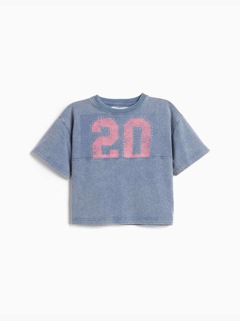 T-shirt stampata, MO Fashion Blu - Kiabi