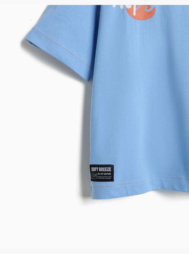 T-shirt stampata, MO Fashion Blu - Kiabi