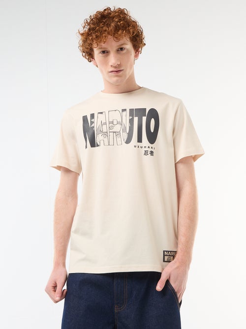 T-shirt stampata 'Naruto' in cotone tinta unita - Kiabi