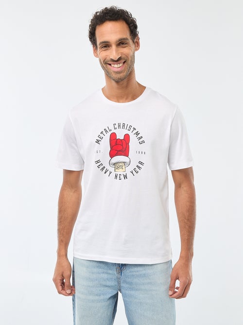 T-shirt stampata 'Natale' - Kiabi