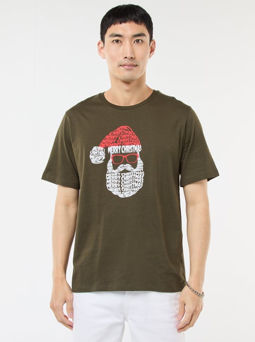 T-shirt stampata 'Natale' - Kiabi