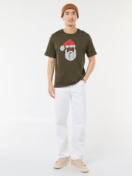 T-shirt stampata 'Natale' - Kiabi