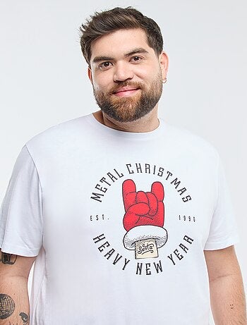 T-shirt stampata natalizia 'Produkt'