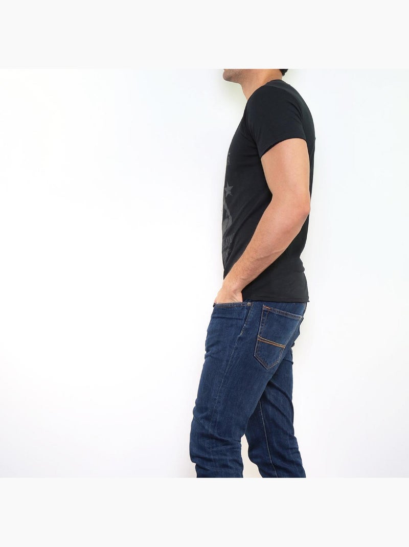 t-shirt stampata Nero - Kiabi