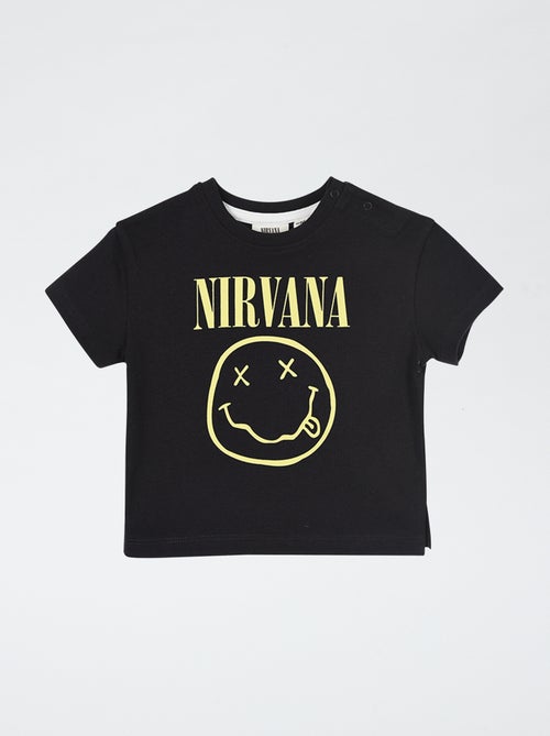 T-shirt stampata 'Nirvana' - Kiabi