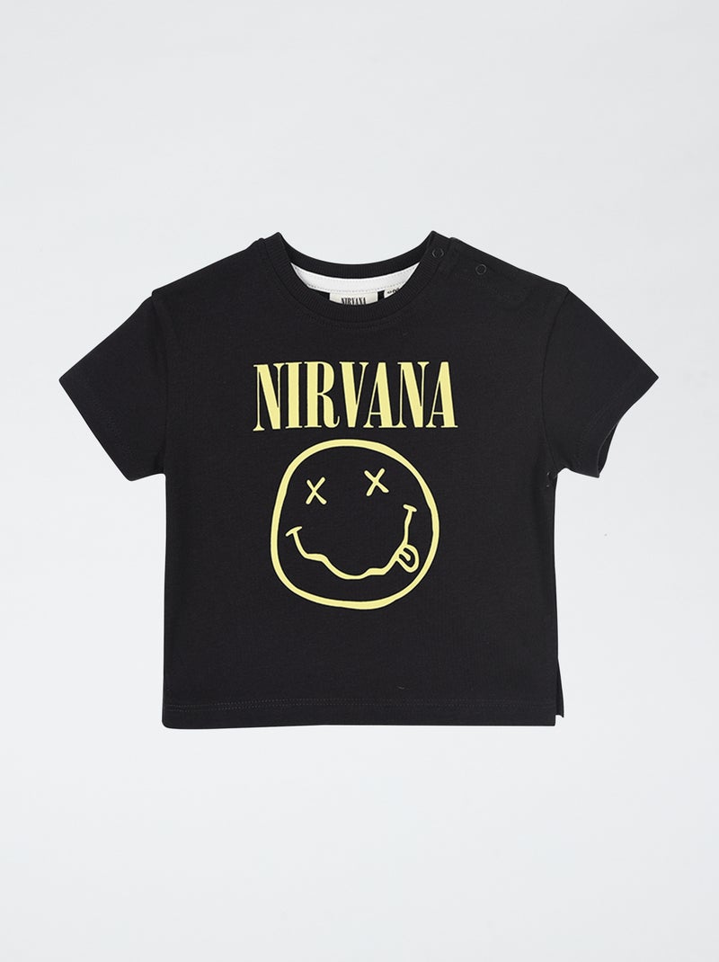T-shirt stampata 'Nirvana' GRIGIO - Kiabi