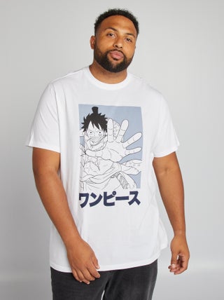 T-shirt stampata 'One Piece'