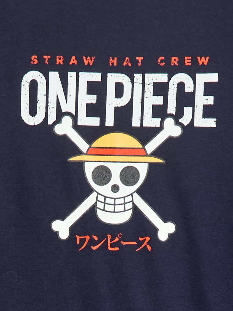 T-shirt stampata 'One Piece' Blu - Kiabi