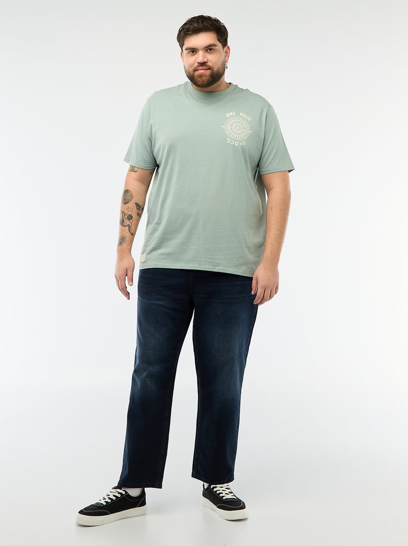 T-shirt stampata 'One Piece' Blu - Kiabi