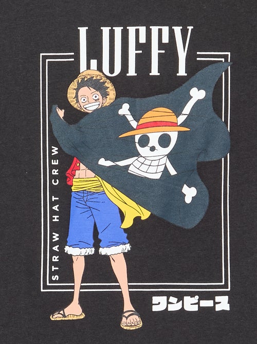 T-shirt stampata 'One piece' maniche corte in cotone - Kiabi T-shirt stampata 'One piece' maniche corte in cotone - Kiabi