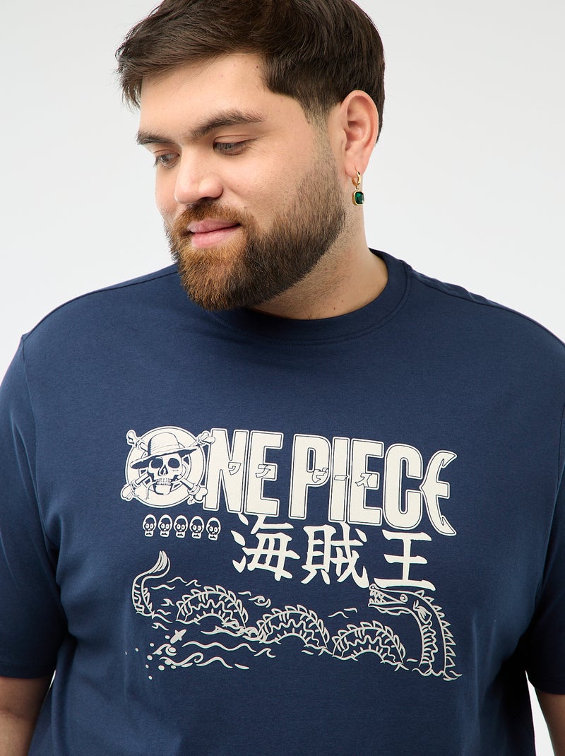 T-shirt stampata 'One Piece' Nero - Kiabi