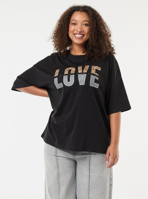 T-shirt stampata 'Only Carmakoma' - Kiabi