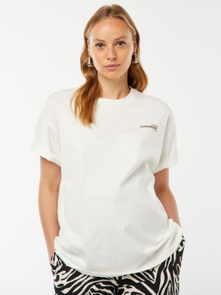 T-shirt stampata 'Only Maternity'