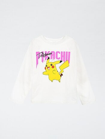 T-shirt stampata 'Pikachu'