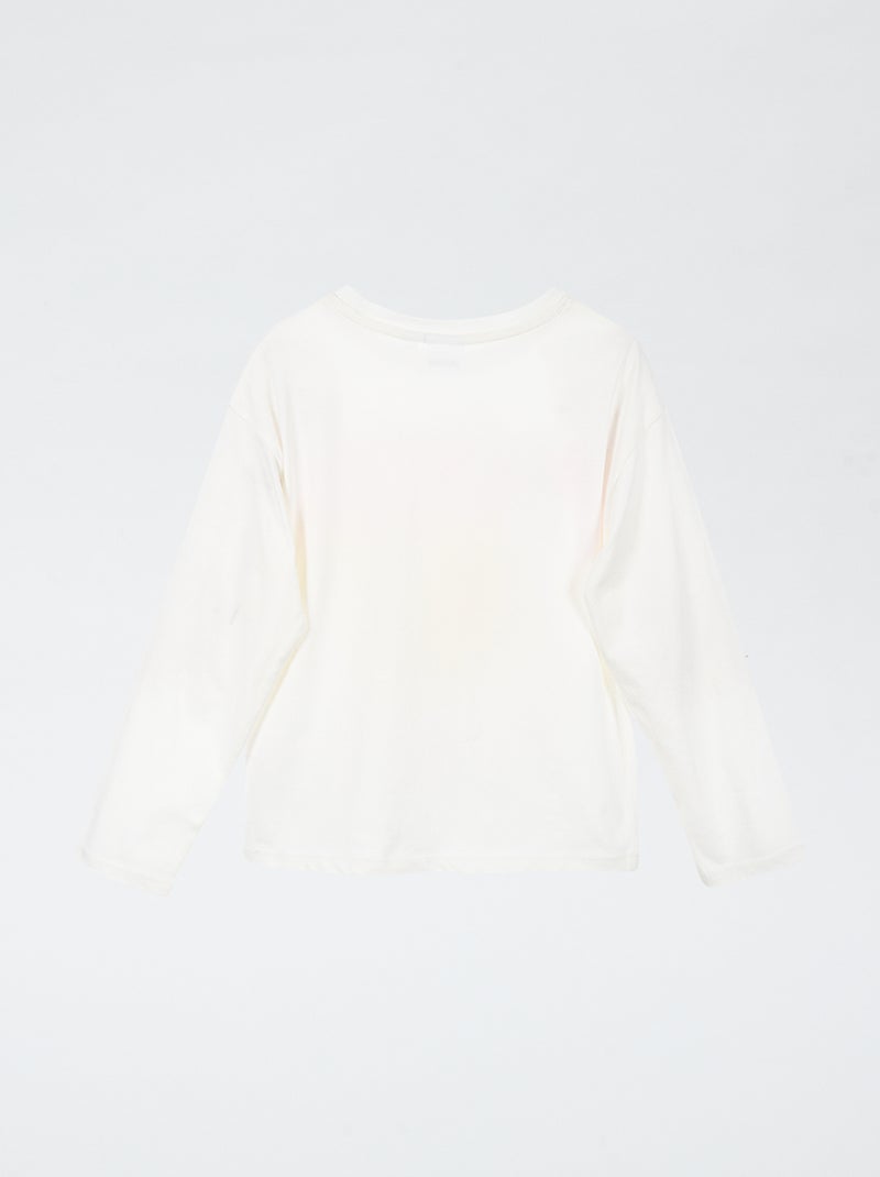 T-shirt stampata 'Pikachu' Bianco - Kiabi