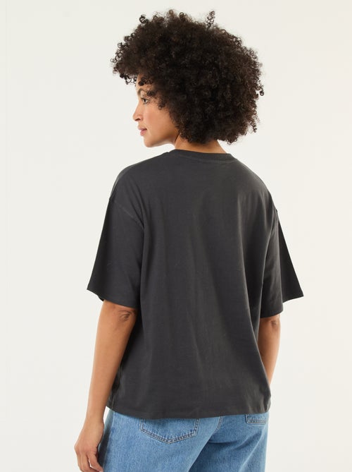 T-shirt stampata 'Pink Floyd' tinta unita - Kiabi