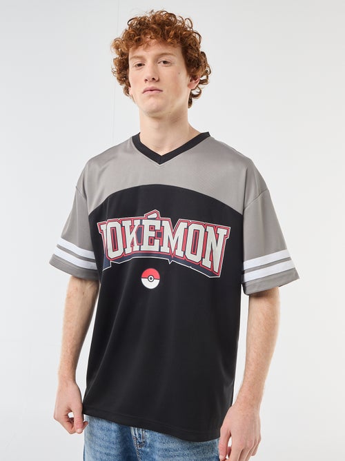 T-shirt stampata 'Pokémon' con scollo a V - Kiabi