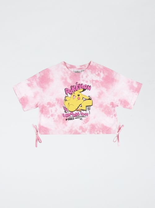 T-shirt stampata 'Pokémon' cropped - Kiabi