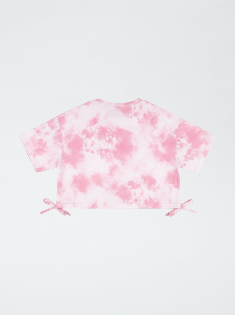 T-shirt stampata 'Pokémon' cropped Rosa - Kiabi