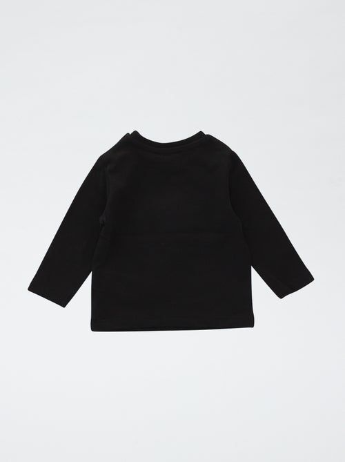 T-shirt stampata 'Rolling Stones' in cotone tinta unita - Kiabi