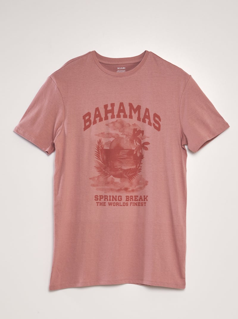 T-shirt stampata ROSA - Kiabi