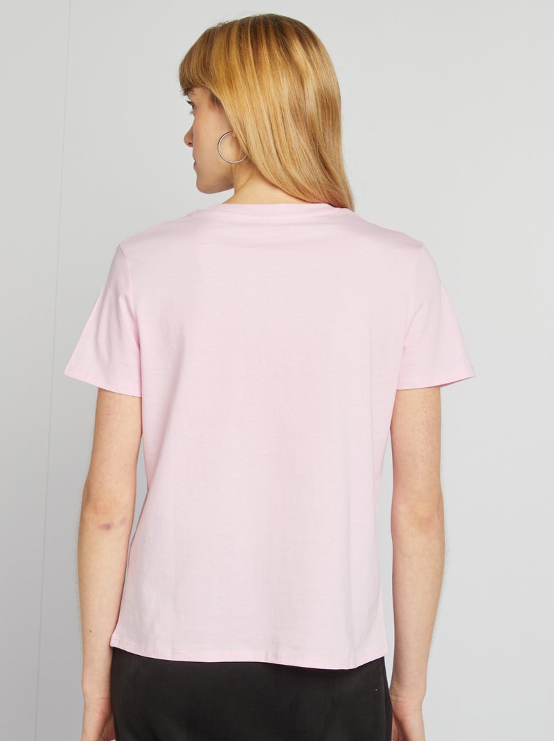 T-shirt stampata ROSA - Kiabi