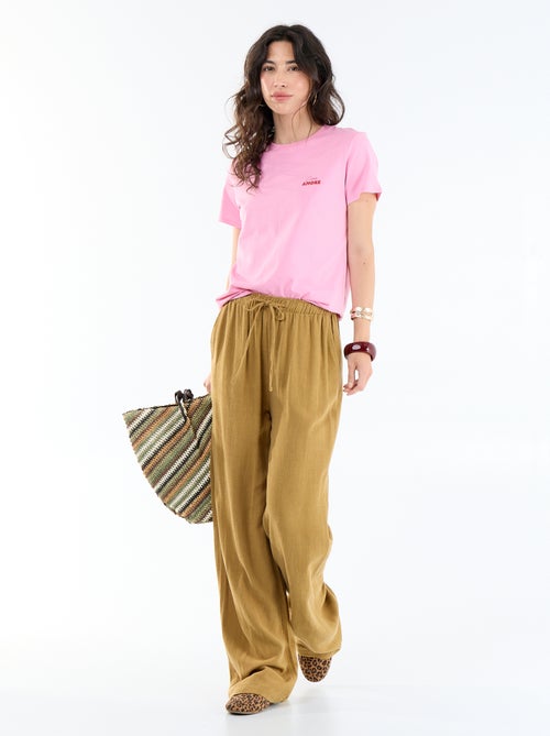 T-shirt stampata - Kiabi T-shirt stampata - Kiabi