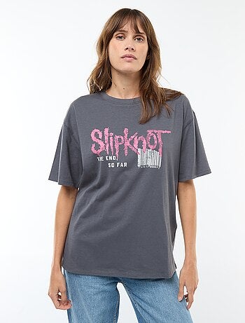 T-shirt stampata 'Slipknot'