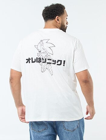 T-shirt stampata 'Sonic'