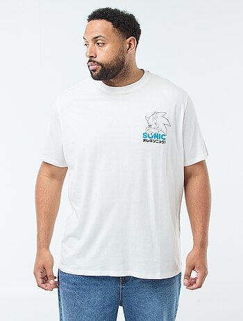 T-shirt stampata 'Sonic'