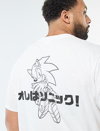 T-shirt stampata 'Sonic'