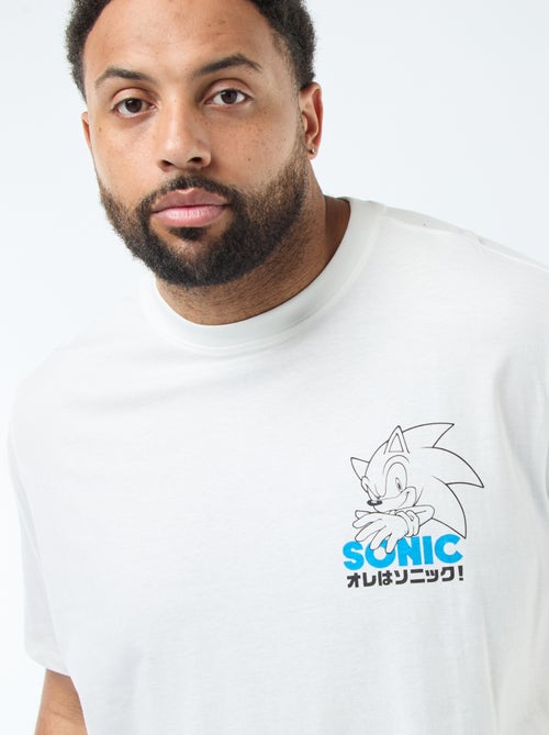 T-shirt stampata 'Sonic' - Kiabi