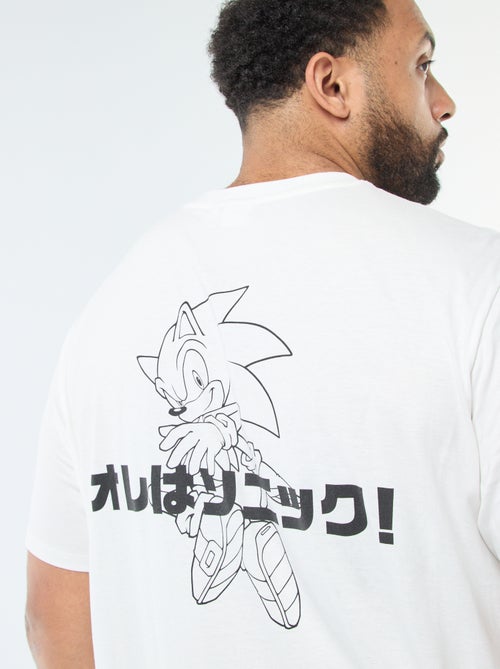 T-shirt stampata 'Sonic' - Kiabi