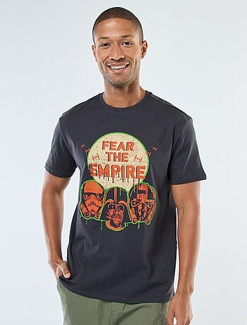 T-shirt stampata 'Star Wars' a maniche corte
