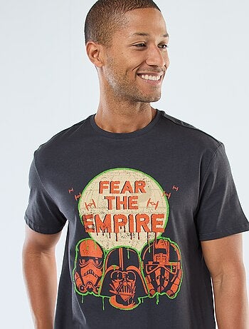 T-shirt stampata 'Star Wars' a maniche corte