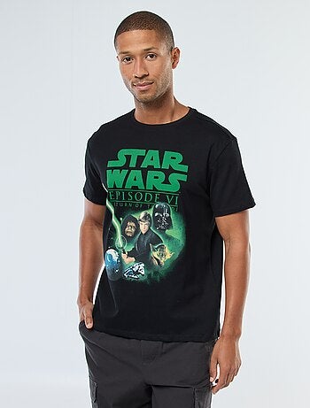 T-shirt stampata 'Star Wars' a maniche corte