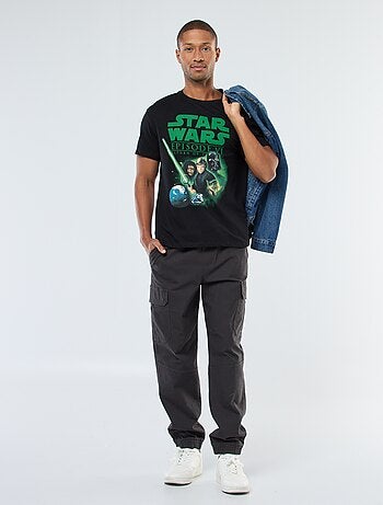 T-shirt stampata 'Star Wars' a maniche corte