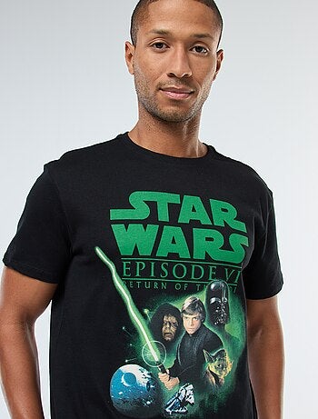 T-shirt stampata 'Star Wars' a maniche corte