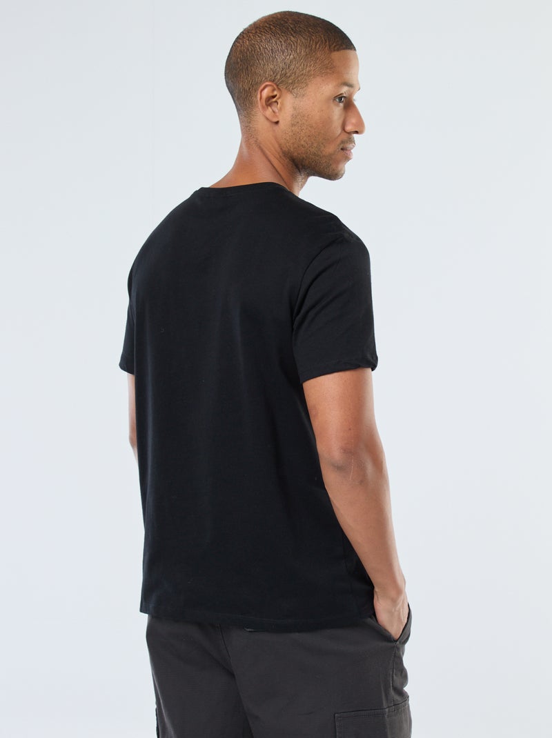 T-shirt stampata 'Star Wars' a maniche corte Nero - Kiabi