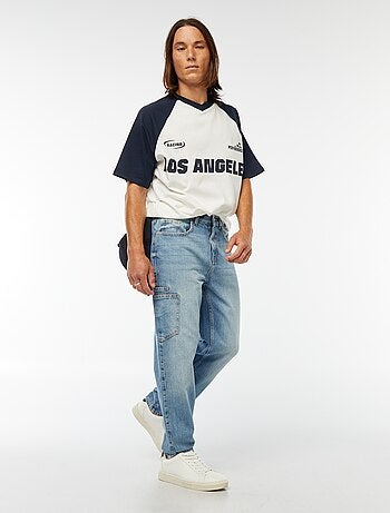 T-shirt stampata stile sportivo 'Los Angeles'