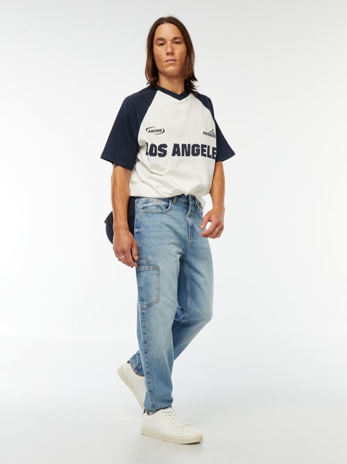 T-shirt stampata stile sportivo 'Los Angeles' - Kiabi