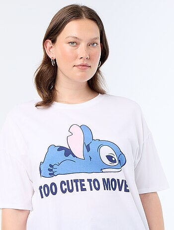 T-shirt stampata 'Stitch'