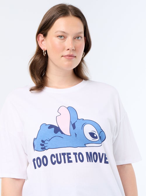 T-shirt stampata 'Stitch' - Kiabi T-shirt stampata 'Stitch' - Kiabi