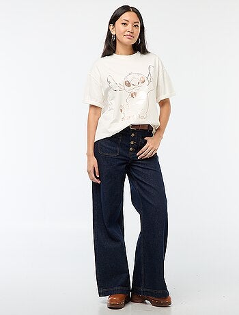 T-shirt stampata 'Stitch'