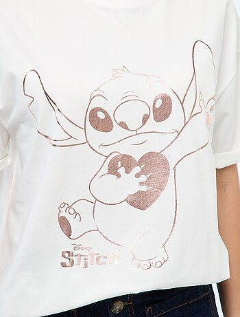 T-shirt stampata 'Stitch'