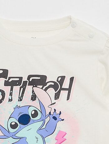 T-shirt stampata 'Stitch' maniche corte - So Easy