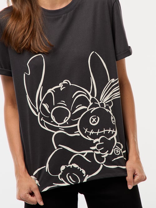 T-shirt stampata 'Stitch' - Kiabi