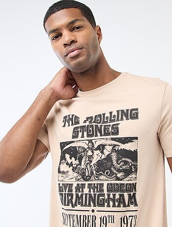 T-shirt stampata 'The Rolling Stones'